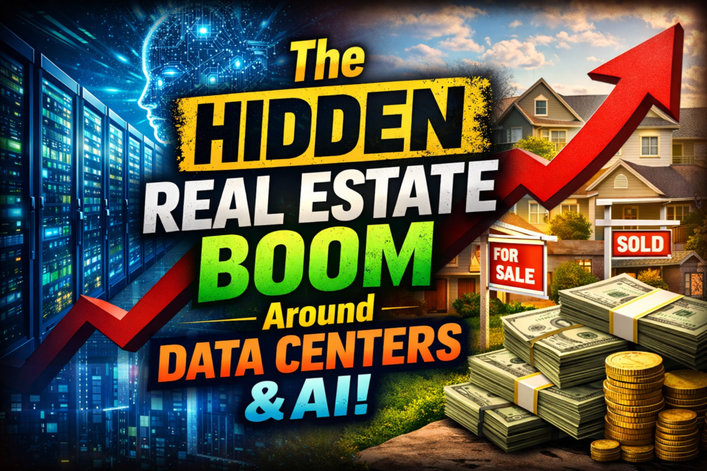 The Hidden Real Estate Boom Around Data Centers and AI Infrastructure