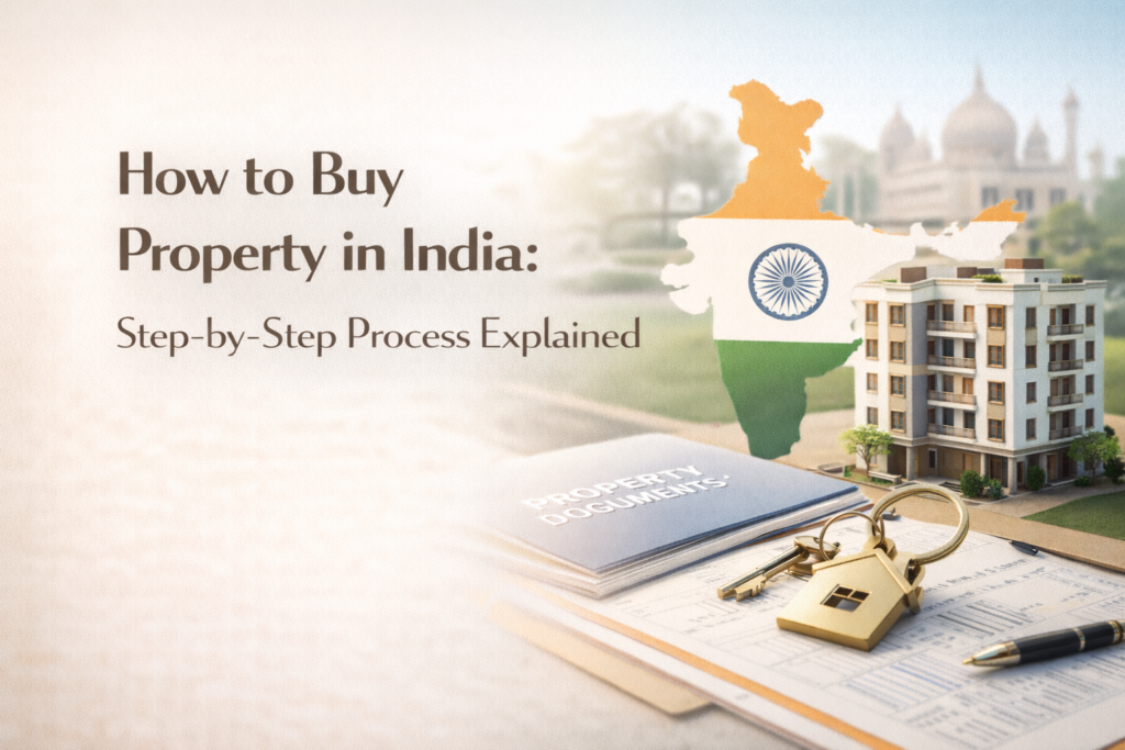 how to buy property in India