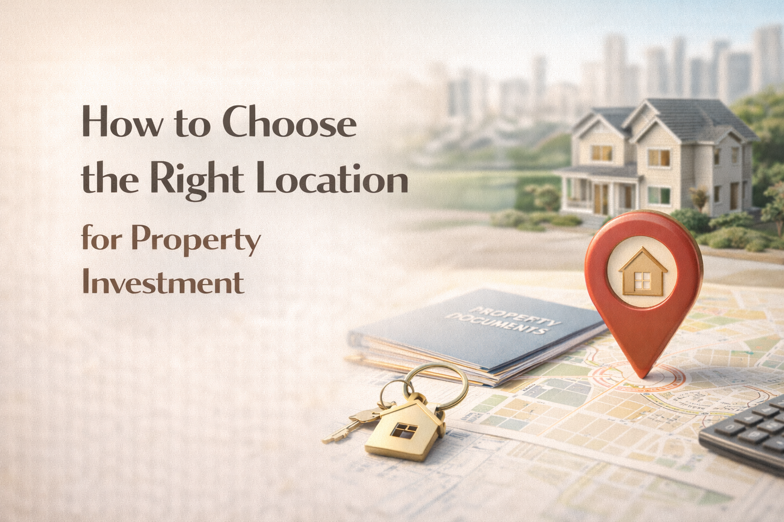 How to choosing the right location for property Investment