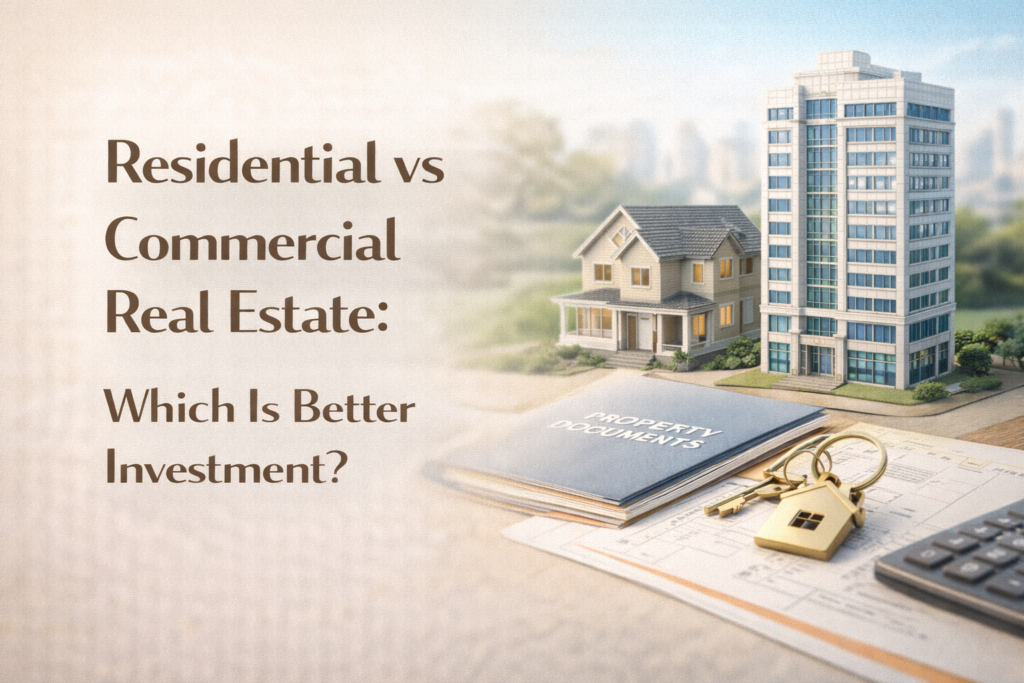 residential vs commercial real estate