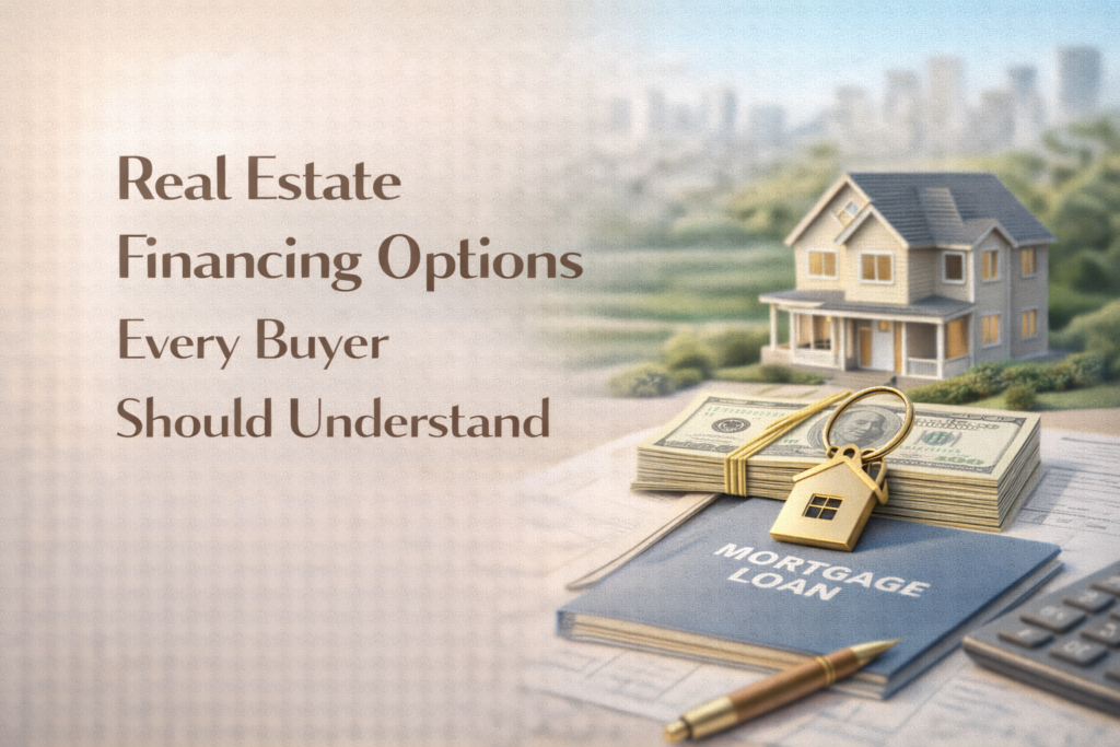 real estate financing options