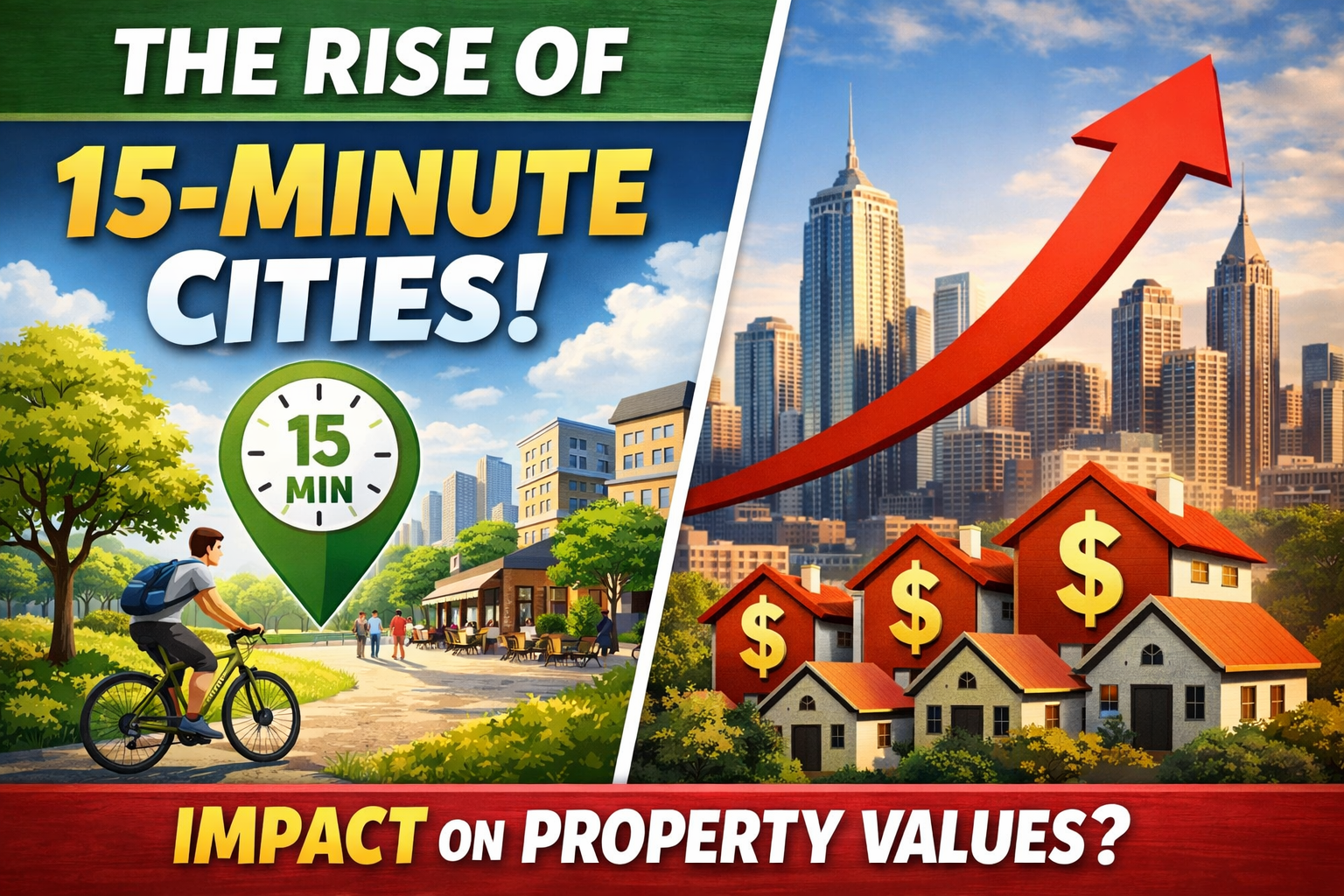 The Rise of 15-Minute Cities and What It Means for Property Values